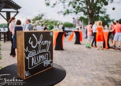 outdoor wedding space